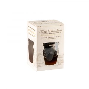 Whole black summer truffle with Marsala wine